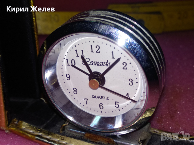 LEONARDO QUARTZ СИМПАТИЧЕН КВАРЦОВ ДАМСКИ ТУРИСТИЧЕСКИ ЧАСОВНИК в ЗЛАТИСТО КУФАРЧЕ 29536, снимка 13 - Дамски - 44534041