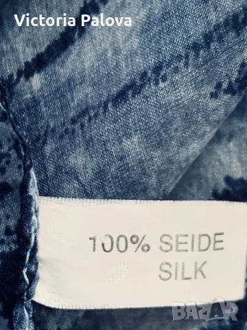 Красив нежен шал коприна, снимка 5 - Шалове - 36549552