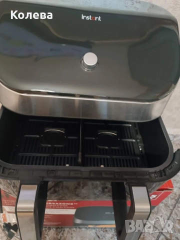 Instant Vortex PLUS VersaZone Air Fryer 8.5л, снимка 2 - Фритюрници - 53240355