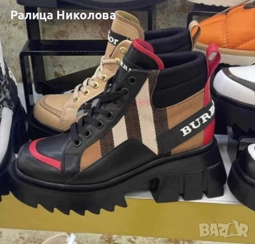 Боти  на платформа Burberry 35 н