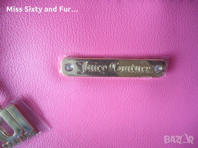 JUICY COUTURE-нова розова чанта-50 см. ширина х 34 см. височина, снимка 4 - Чанти - 29554767