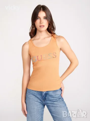 Потник / Топ с камъни GUESS 