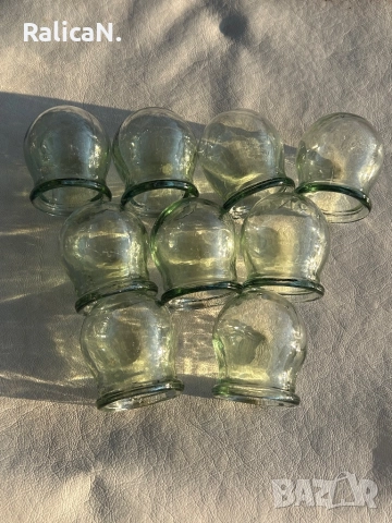 Вендузи стъклени 9бр