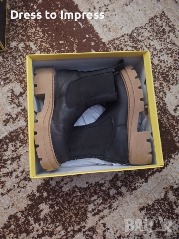 боти Buffali естествена кожа 40 номер, снимка 5 - Дамски боти - 52979253