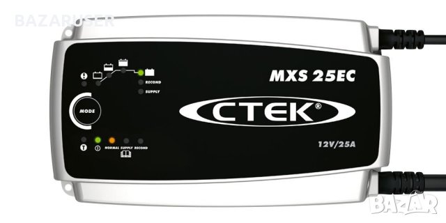 CTEK 40-065 MXS 25 EC Зарядно устройство за акумулатор + стойка, снимка 2 - Аксесоари и консумативи - 30941498