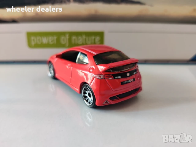 Метална количка Matchbox Мачбокс Honda Civic Type R - 2008 - Red, снимка 3 - Колекции - 50754692