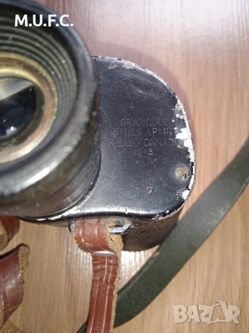Военен Офицерски US army Бинокъл 1940, снимка 17 - Антикварни и старинни предмети - 54075401