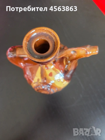 Керамична стомна, снимка 3 - Антикварни и старинни предмети - 54293277