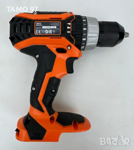 Нов комплетк от ъглошлайф AEG BEWS 18-125X и винтоверт AEG BSB18C2, снимка 8 - Винтоверти - 50232216