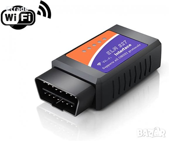 WIFI Автомобилна диагностика за Iphone и Android v1.5 Elm 327