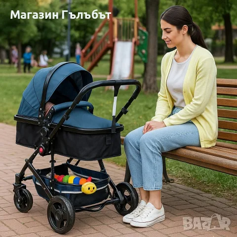 Детска количка 2 в 1, Zizito Lana, снимка 5 - Детски колички - 56183551