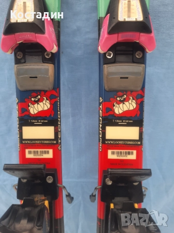 Карвинг детски ски  TECNOpro looney tunes 90 см, снимка 4 - Зимни спортове - 52545956