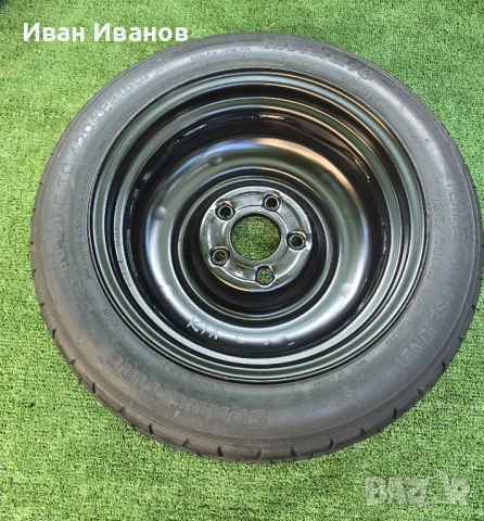 Резервна гума-патерица. За Kia Ceed 125/80/15, снимка 2 - Гуми и джанти - 51407128