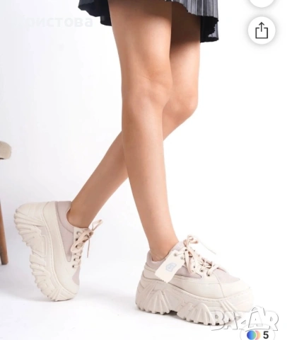 Маратонки висока подметка, снимка 5 - Маратонки - 53369044