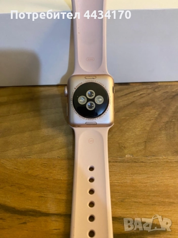 Apple Watch Series 3 – 38 мм алуминий в розово, GPS + LTE, с 2 каишки, снимка 5 - Аксесоари за Apple - 52532103