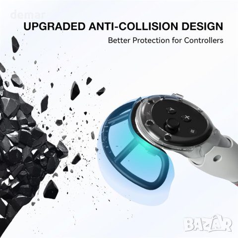 Приставки APEXINNO, аксесоари за ръкохватки на контролера Oculus Quest 3, снимка 3 - Друга електроника - 44216035