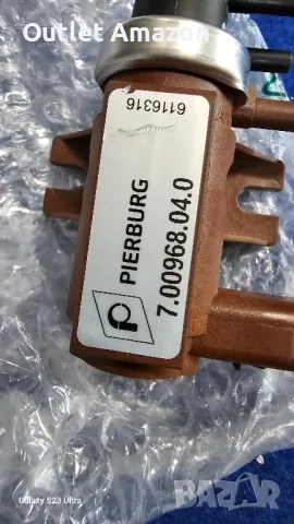 7.00968.04.0 PIERBURG Преобразувател на налягане, турбокомпресор, снимка 2 - Части - 49537577
