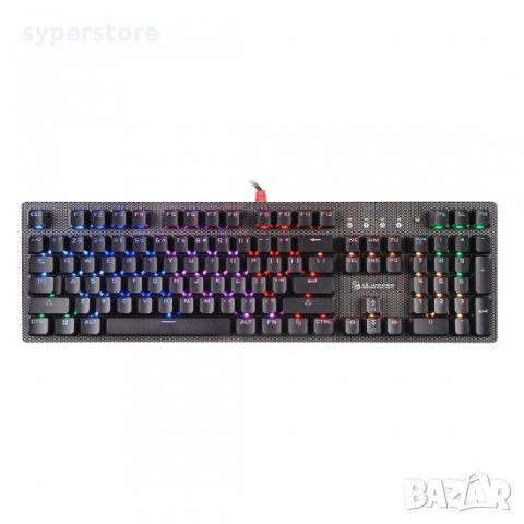 Клавиатура Геймърска USB BLOODY B810R Черна Мултимедийна с RGB подсветка, снимка 3 - Клавиатури и мишки - 32080019