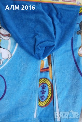 Хавлиена кърпа за плаж или Пончо Пес Патрул, снимка 5 - Други - 32880198