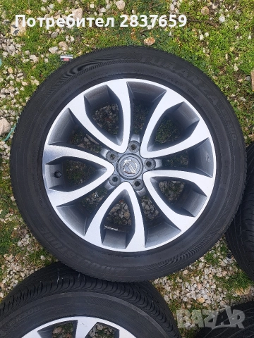 Оригинални джанти за Нисан JUKE-17 цола , снимка 5 - Гуми и джанти - 52862835