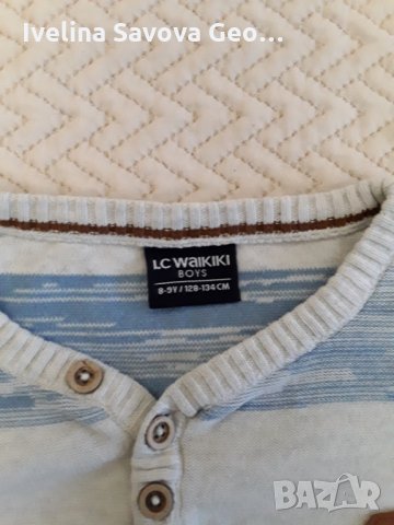 Детска  блуза,финно плетиво,LC WAIKIKI размер 128-134, снимка 5 - Детски пуловери и жилетки - 31954472