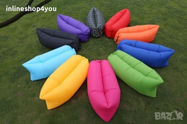 Надуваемо легло за плаж Bubble bed