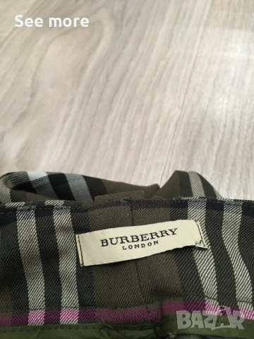 BURBERRY дамски панталон от финна вълна XS/S, снимка 5 - Панталони - 53937093