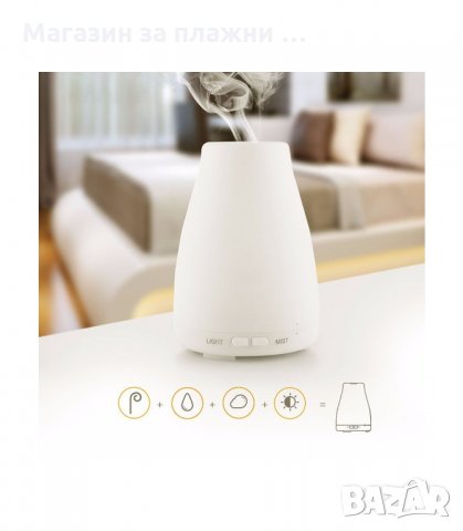 ДИФУЗЕР С ЕТЕРИЧНИ МАСЛА ЗА АРОМАТЕРАПИЯ - код 2023, снимка 5 - Други - 34229679