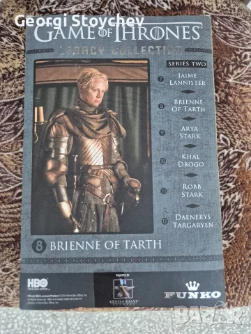 Екшън фигурка на Brinie of Tarth на Game of Thrones на Funko , снимка 3 - Колекции - 55930858