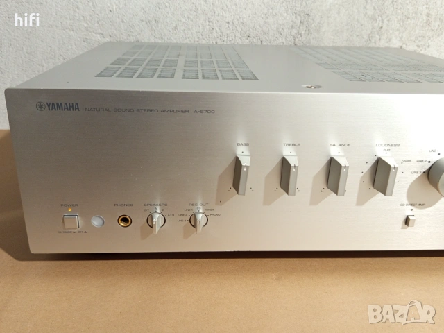 Стерео усилвател Yamaha A-S700, снимка 3 - Ресийвъри, усилватели, смесителни пултове - 54020119