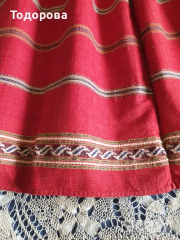 Автентична престилка от Хърцойска носия., снимка 3 - Антикварни и старинни предмети - 48651341