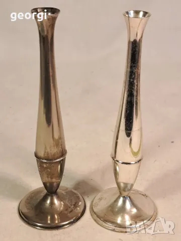 две посребрени вазички  18/5
