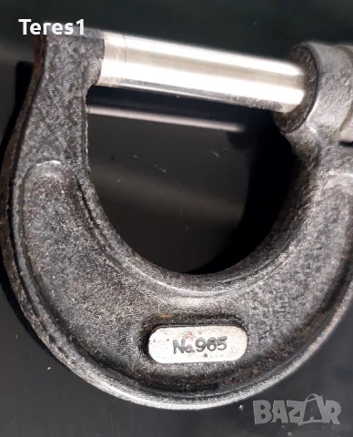 Микрометър MOORE & WRIGHT SHEFFIELD. ENGLAND, снимка 2 - Други инструменти - 48652804