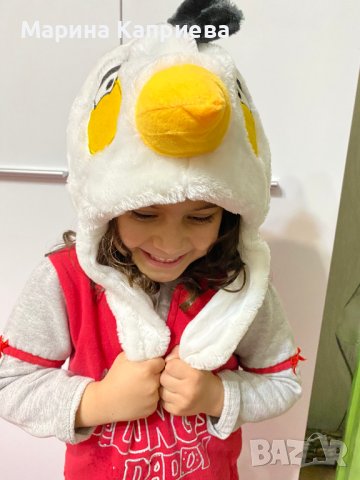 Шапка животинка, подходяща 4-6 годишно дете, снимка 3 - Шапки, шалове и ръкавици - 39375109