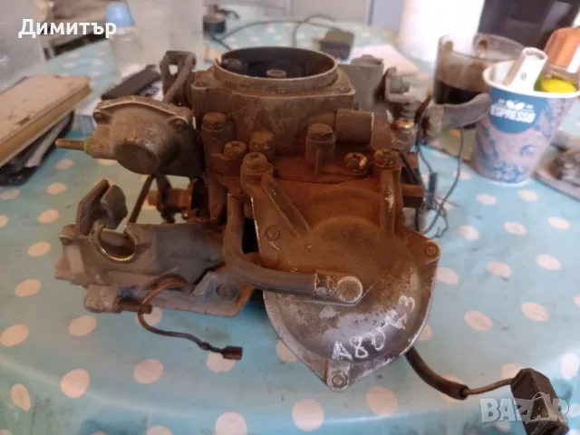 Карбуратор За Ауди 80 Б3 1.8с 1989г / Audi 80 B3 1.8s 1989y