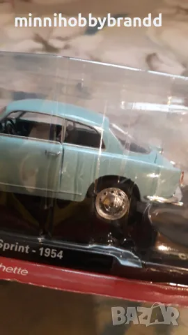 Alfa Romeo Giulietta Sprint 1954  Hachette 1.24  scale Top  top  top  model, снимка 16 - Колекции - 48010791