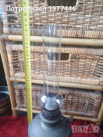 медна газена лампа перфектно състояние , снимка 3 - Антикварни и старинни предмети - 51481086