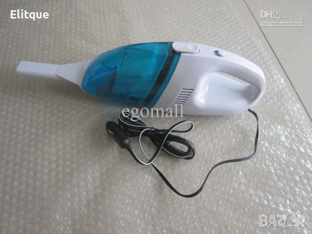 🚗🧹 Преносима мини автомобилна прахосмукачка – сухо и мокро почистване 🧹🚗