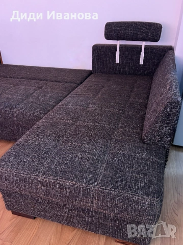 3/4-местен разтегателен диван, снимка 10 - Дивани и мека мебел - 54225133