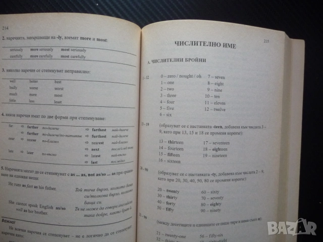 Практическа английска граматика Noun, verb, adjective Мария Филипова фонетика морфология синтаксис, снимка 3 - Чуждоезиково обучение, речници - 53070561