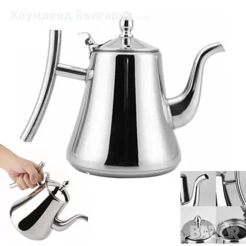 Изтънчен чайник 1.8Л с филтър, снимка 9 - Съдове за готвене - 48251795