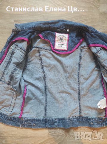 Детско/юношеско дънково яке , снимка 4 - Детски якета и елеци - 38207228