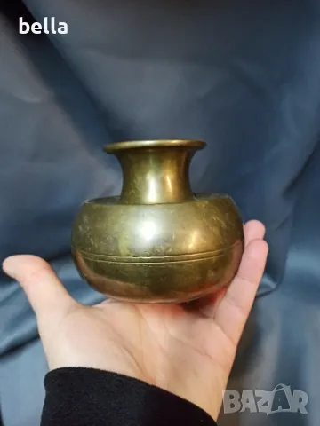 БРОНЗОВА КОКЕТНА ВАЗА , снимка 1