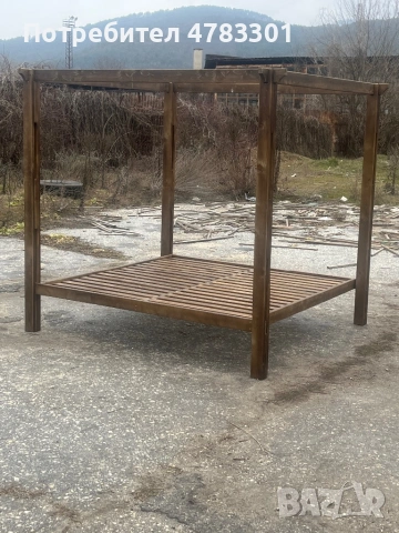 Шезлонги . Дървени шезлонги, снимка 4 - Градински мебели, декорация  - 54040031