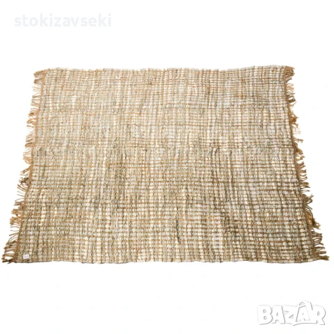 Килим тип черга с ресни, естествен цвят, 3 размера, снимка 12 - Килими - 51235816