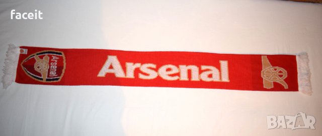 Arsenal - Gunners - Страхотен 100% ориг. футболен шал / Арсенал