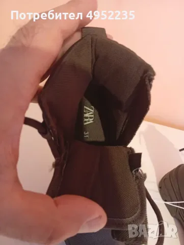 НОВИ детски боти Zara 31 номер, снимка 4 - Бебешки боти и ботуши - 56121898