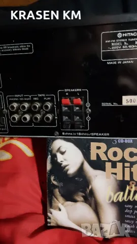 Hitachi HTA 09., снимка 2 - Ресийвъри, усилватели, смесителни пултове - 50157274