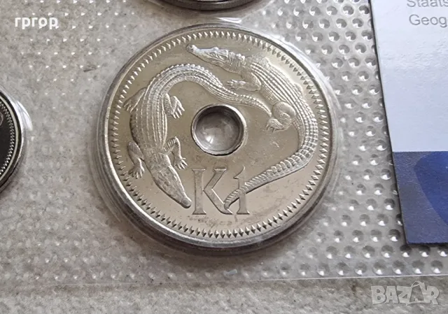 Папуа Нова Гвинея.
Австралия и океания.
Сет от 6 монети.
2004  - 2005 година.
UNC., снимка 8 - Нумизматика и бонистика - 49601245