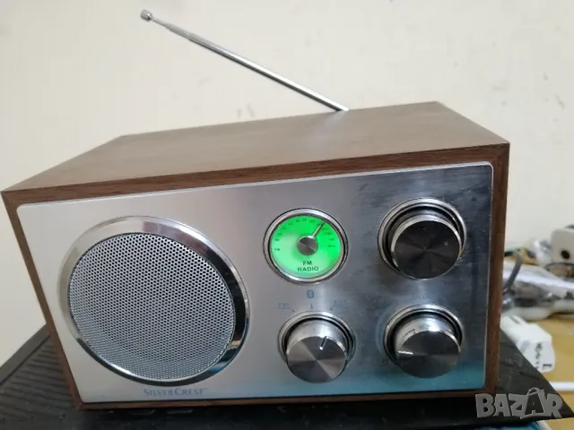 FM радио с Bluetooth и AUX Silvercrest SRBN 5 A1, снимка 4 - Радиокасетофони, транзистори - 48763232